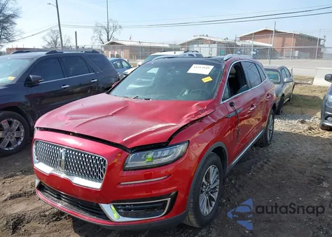 2020 Lincoln Nautilus Reserve z USA, uszkodzony, nr VIN 2LMPJ8K9XLBL08995